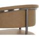 Marris 38 inch Gunmetal / Milliken Cognac Counter Stool